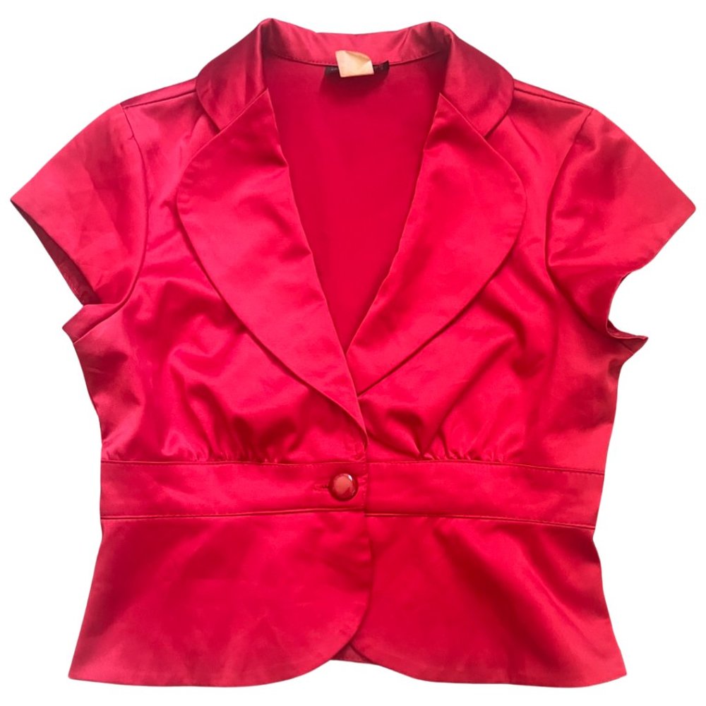 Red Bolero Jacket